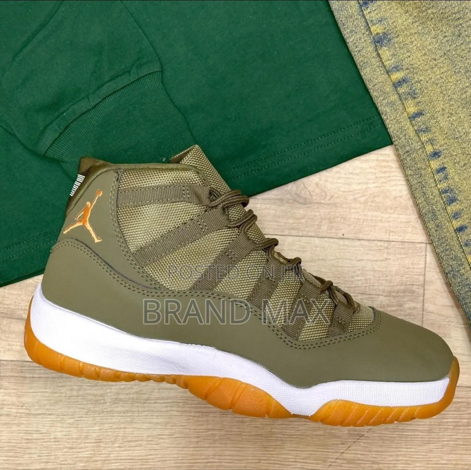Airjordan 11 Rerto "Pin Green " Master Quality