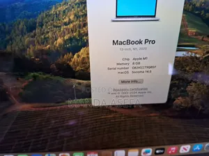 New Laptop Apple MacBook Pro M1 8GB Apple M1 SSD 512GB