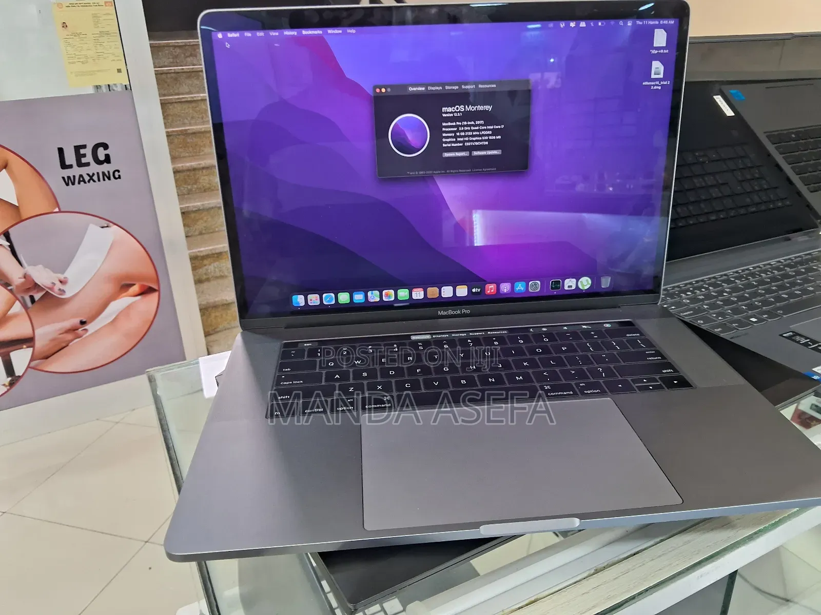 New Laptop Apple MacBook Pro 2017 16GB Intel Core I7 SSD 1T