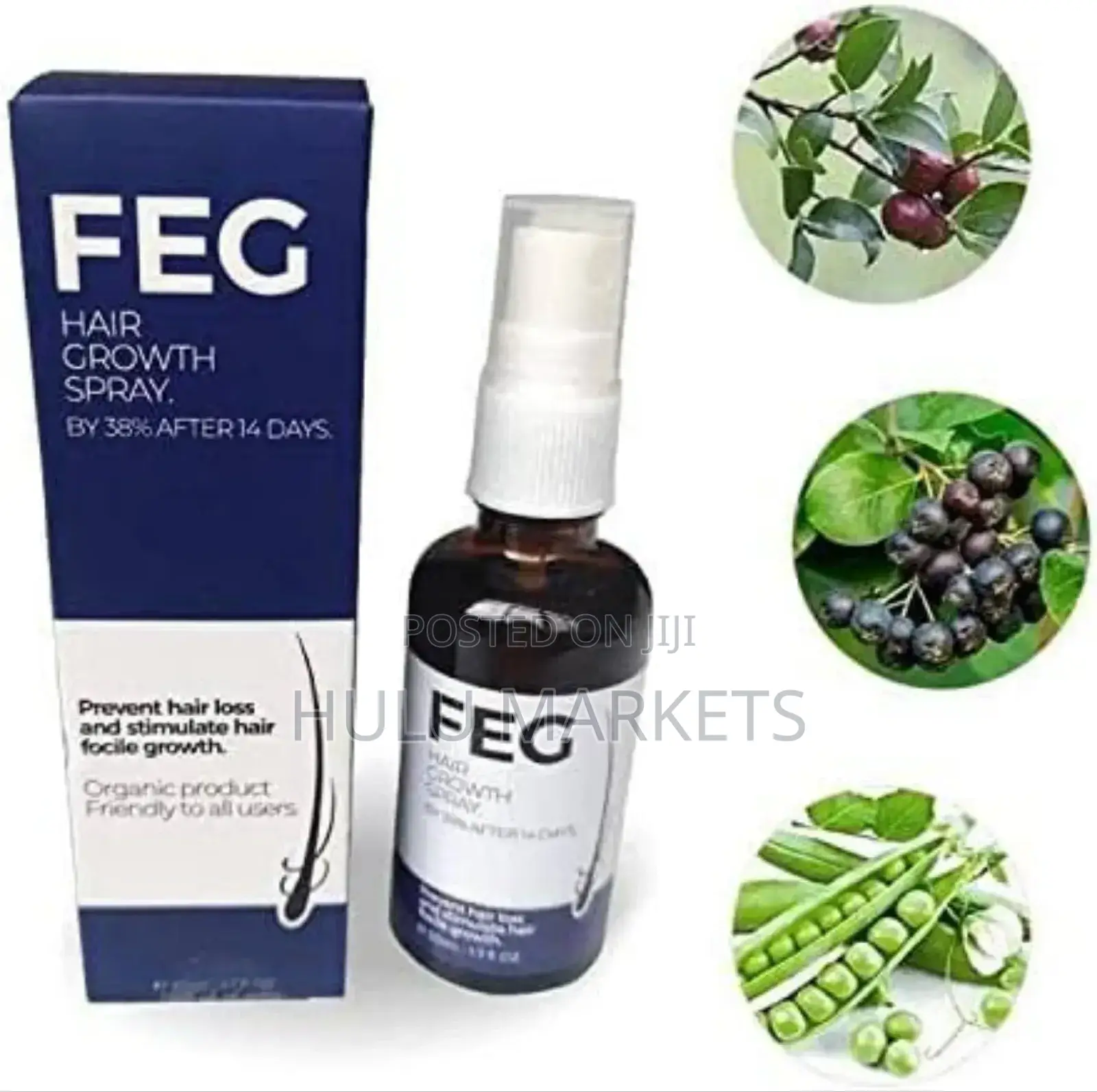 FEG Plus+ Original Hair Growth የፀጉር ማሳደጊያ