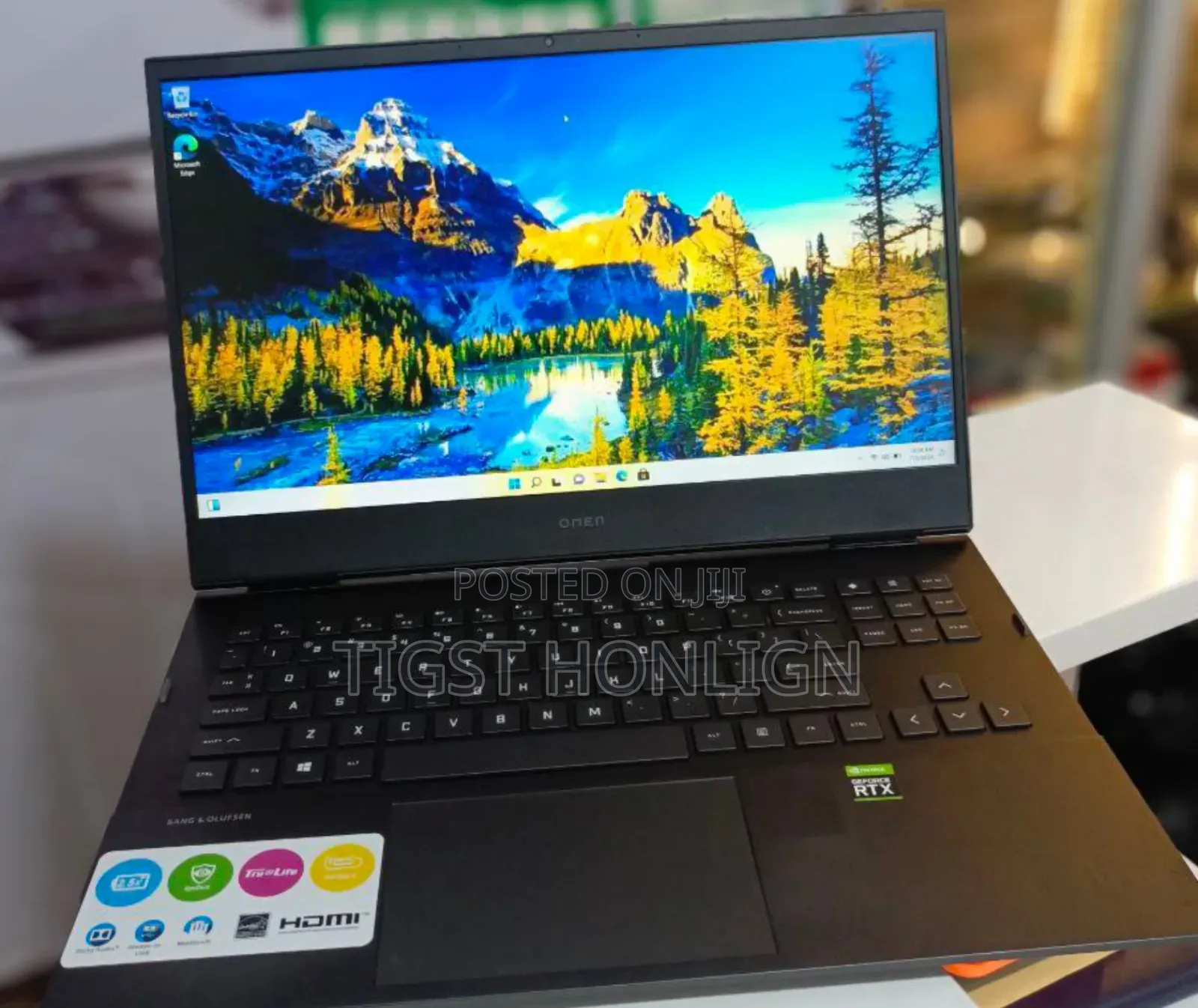 New Laptop HP Omen 15 16GB AMD Ryzen 7 SSD 1T