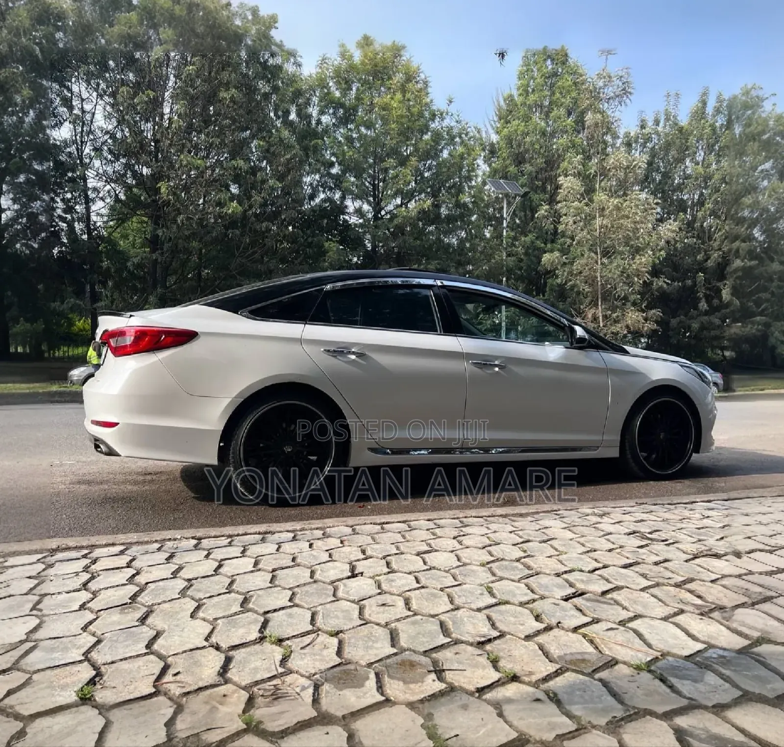 Hyundai Sonata 2015 White