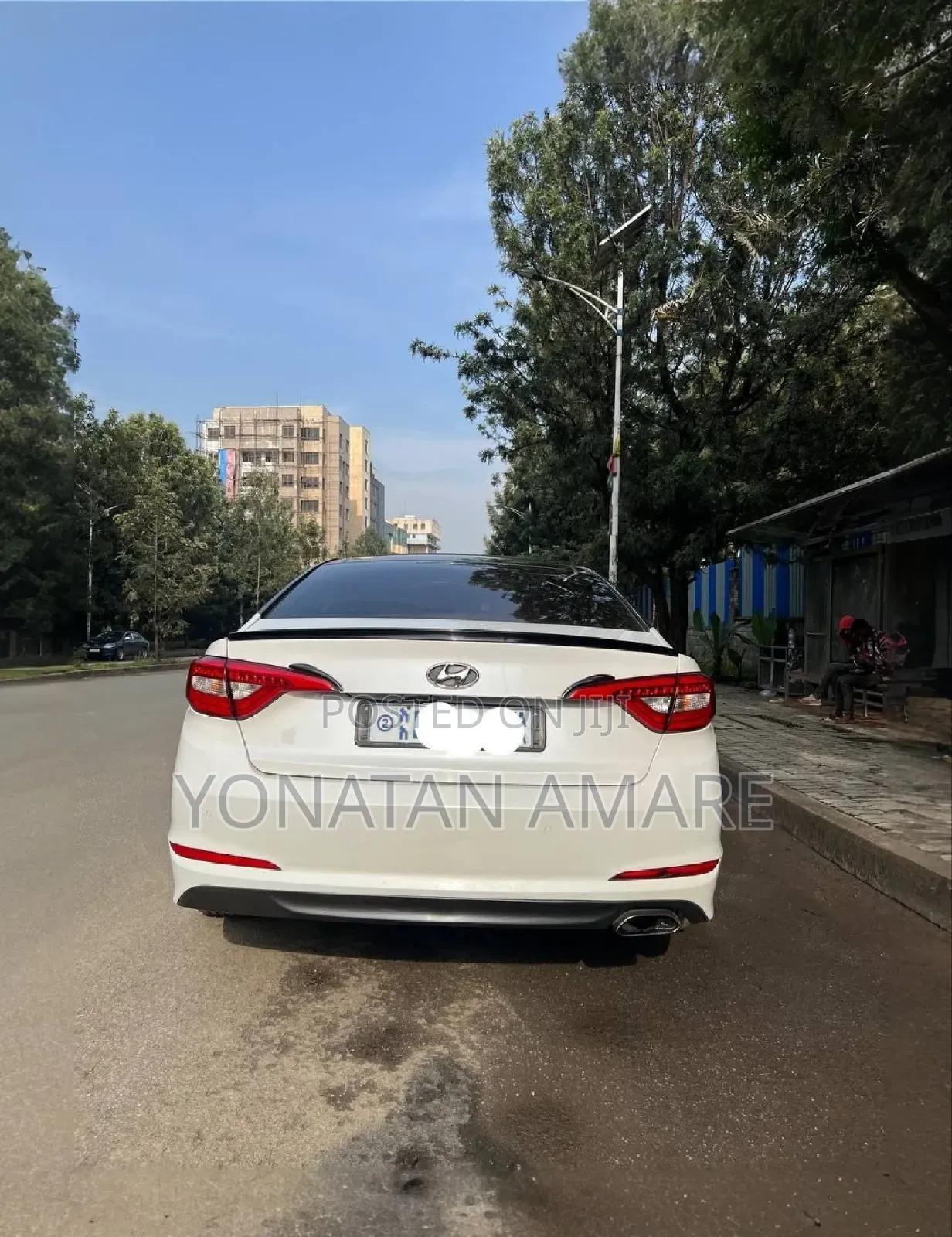 Hyundai Sonata 2015 White