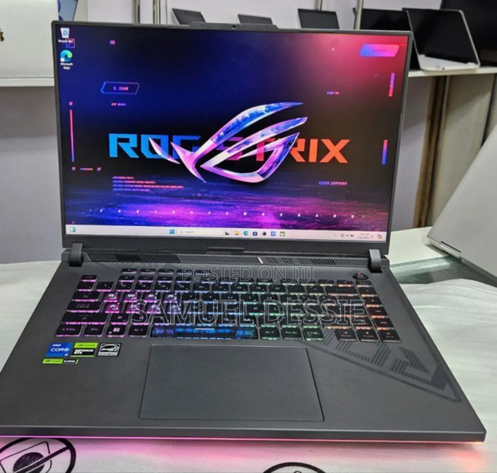 New Laptop Asus ROG Strix G15 16GB Intel Core I7 SSD 1T
