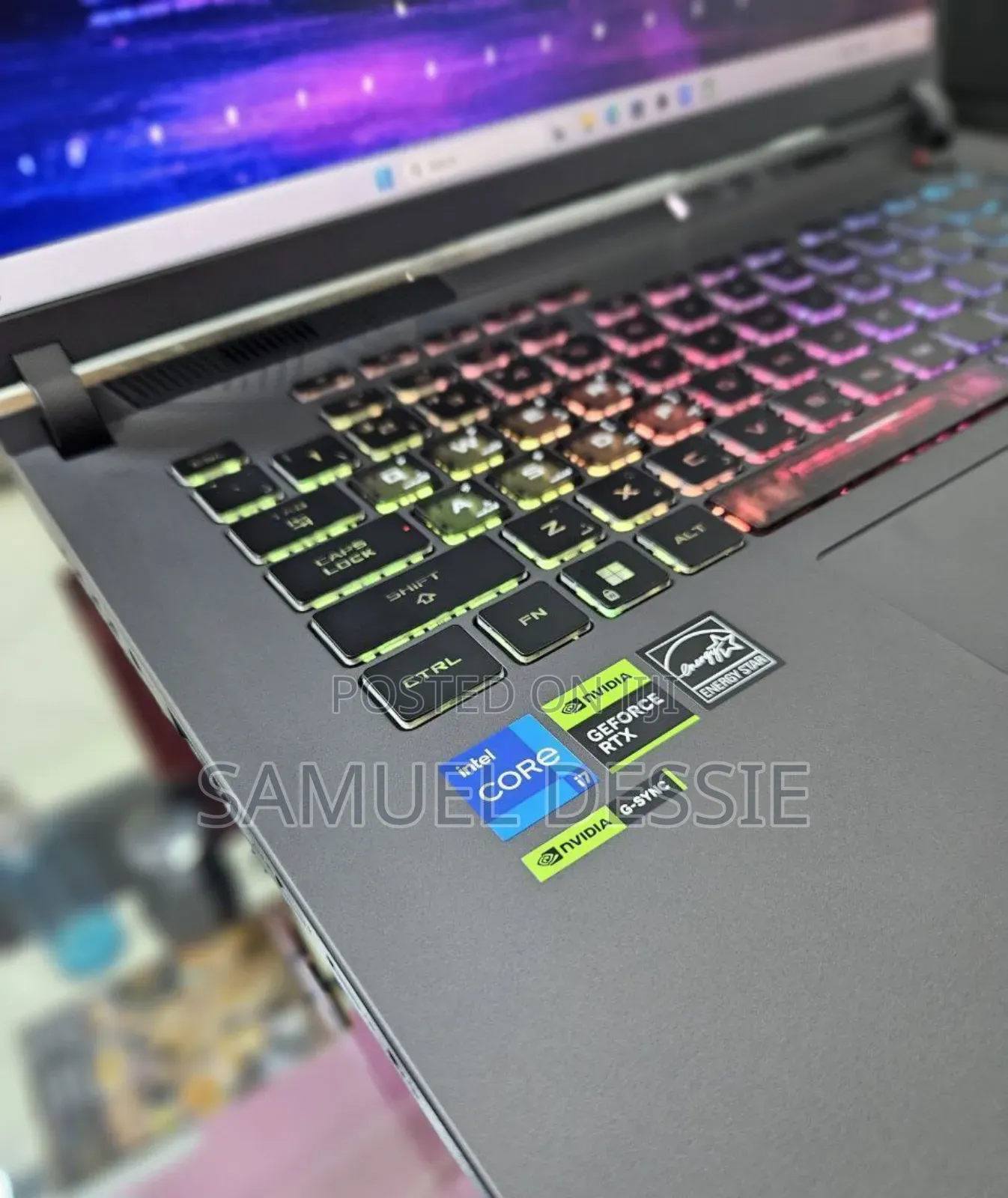 New Laptop Asus ROG Strix G15 16GB Intel Core I7 SSD 1T