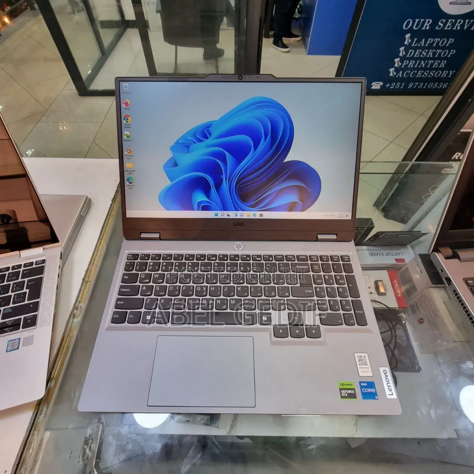 New Laptop Lenovo LOQ 15IRH8 16GB Intel Core I5 SSD 512GB