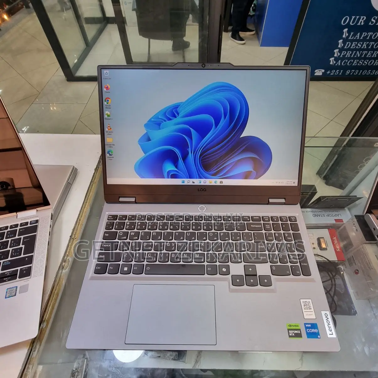 New Laptop Lenovo LOQ 15IRH8 16GB Intel Core I5 SSD 512GB