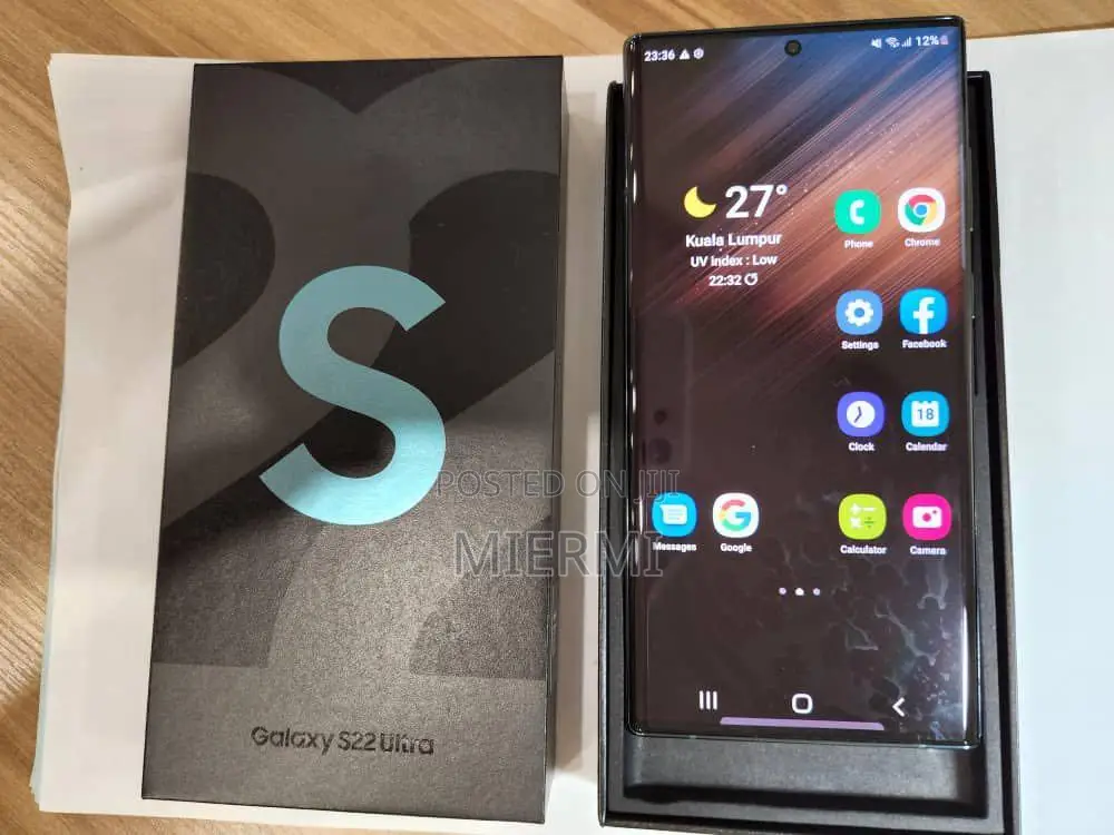 New Samsung Galaxy S22 Ultra 5G 128 GB Green