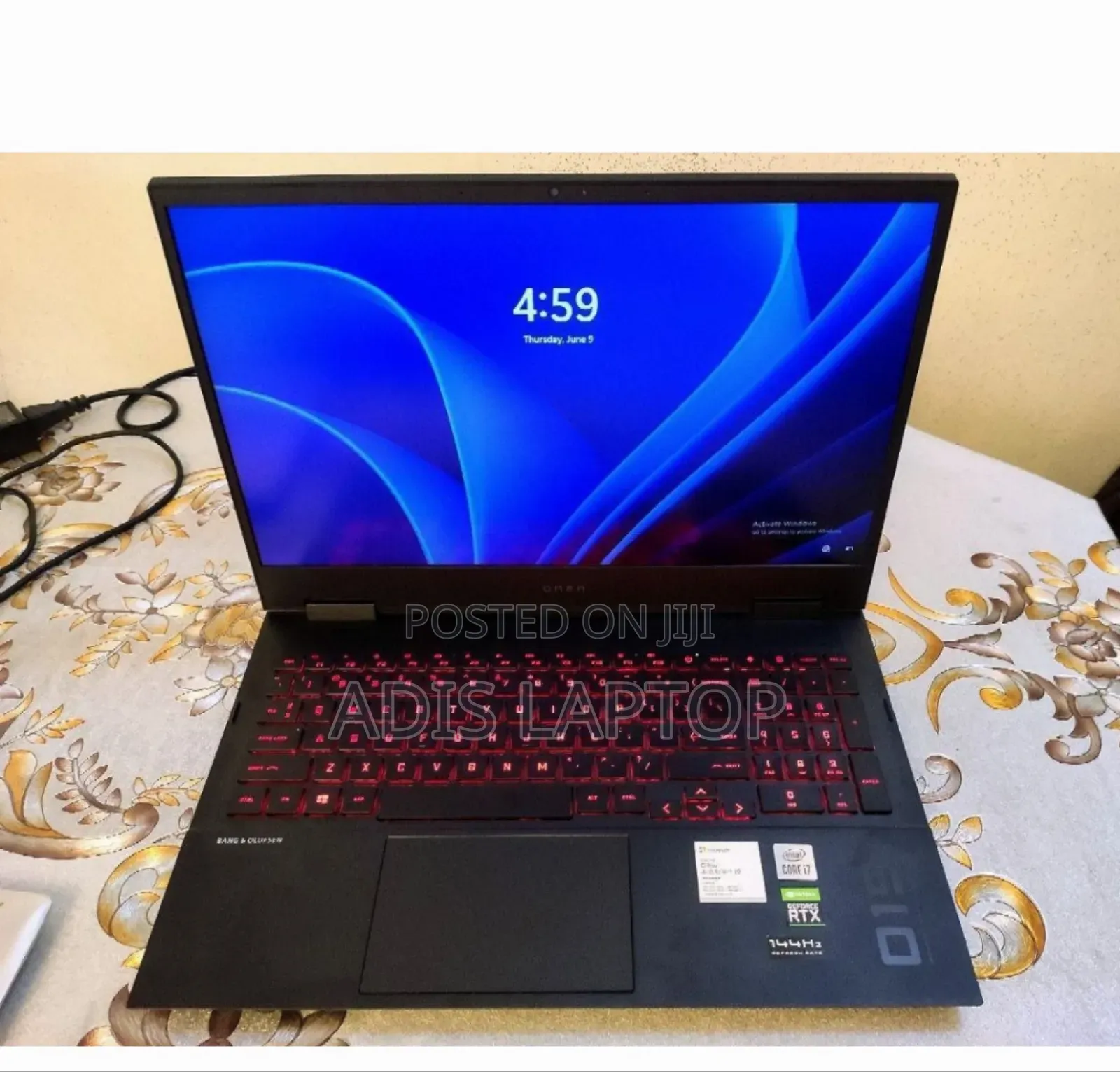 New Laptop HP Omen 15 16GB Intel Core I7 SSD 512GB