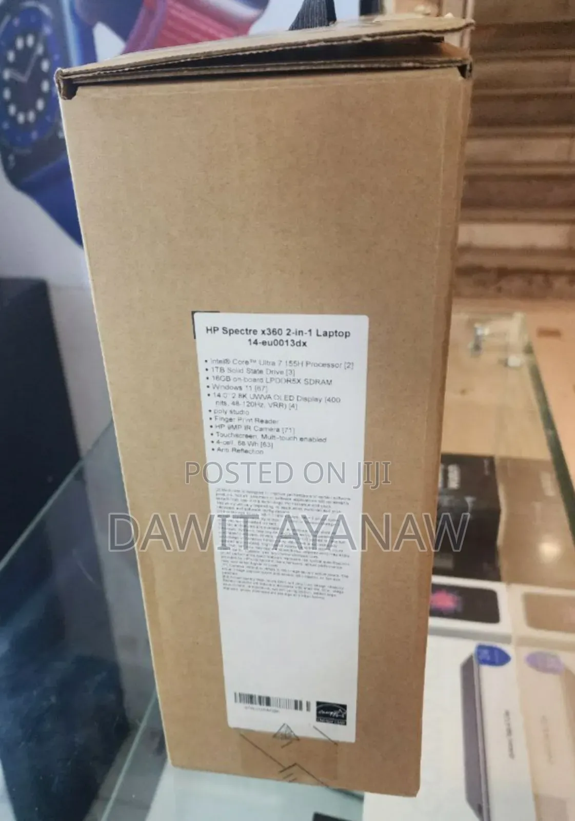 New Laptop HP Spectre 14 16GB Intel Core I7 SSD 1T