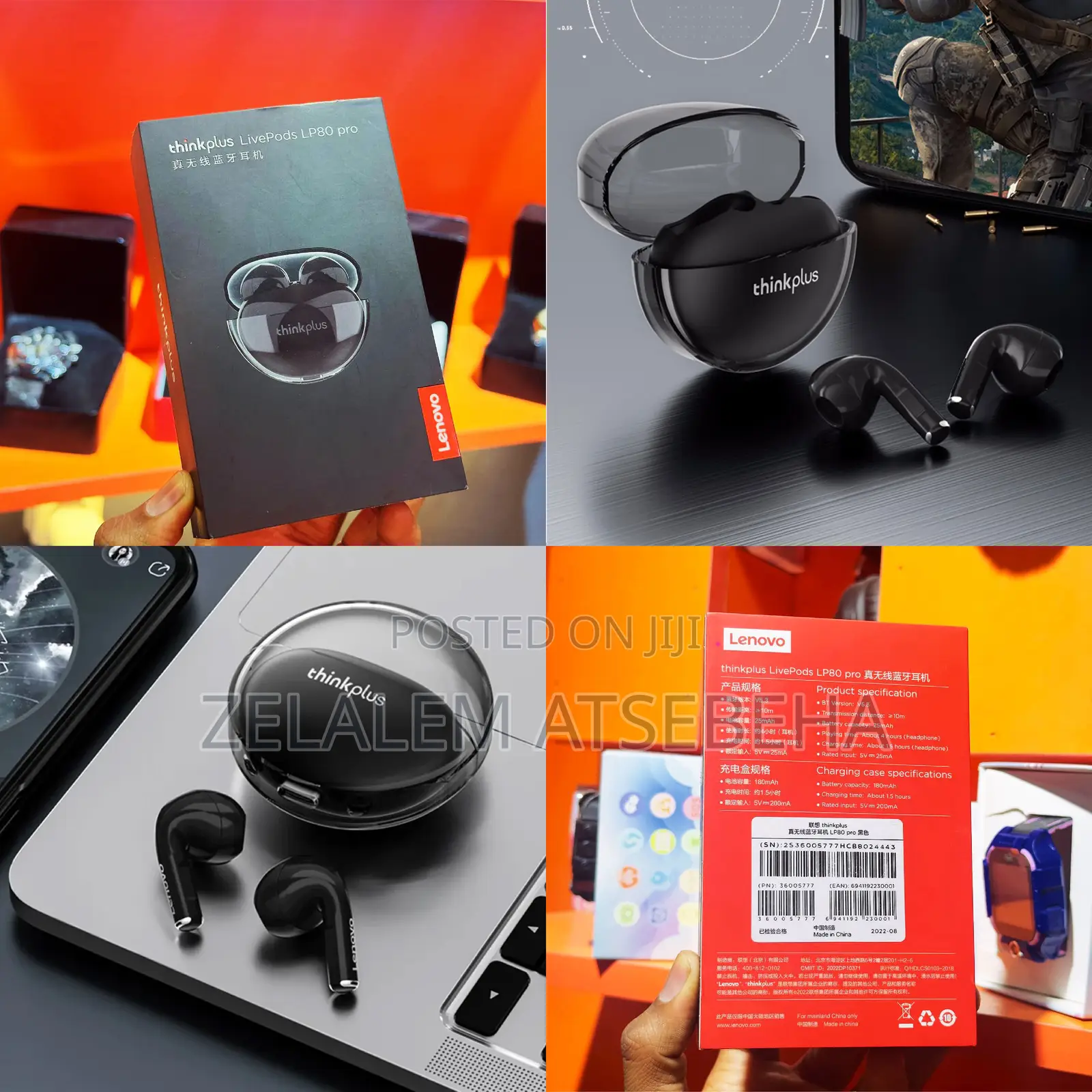 Lenovo Thinkplus Live Pods LP80 Pro