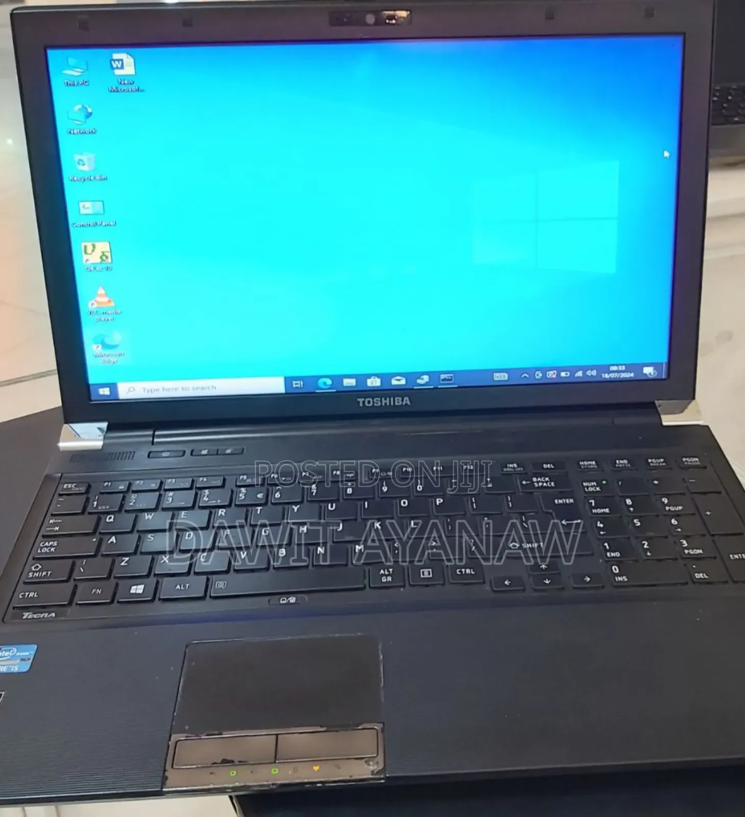 New Laptop Toshiba 4GB Intel Core I5 HDD 500GB
