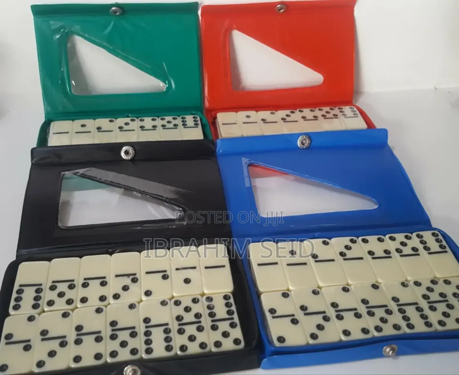 Dominoes Set 28 PCS Double Six Ivory Color