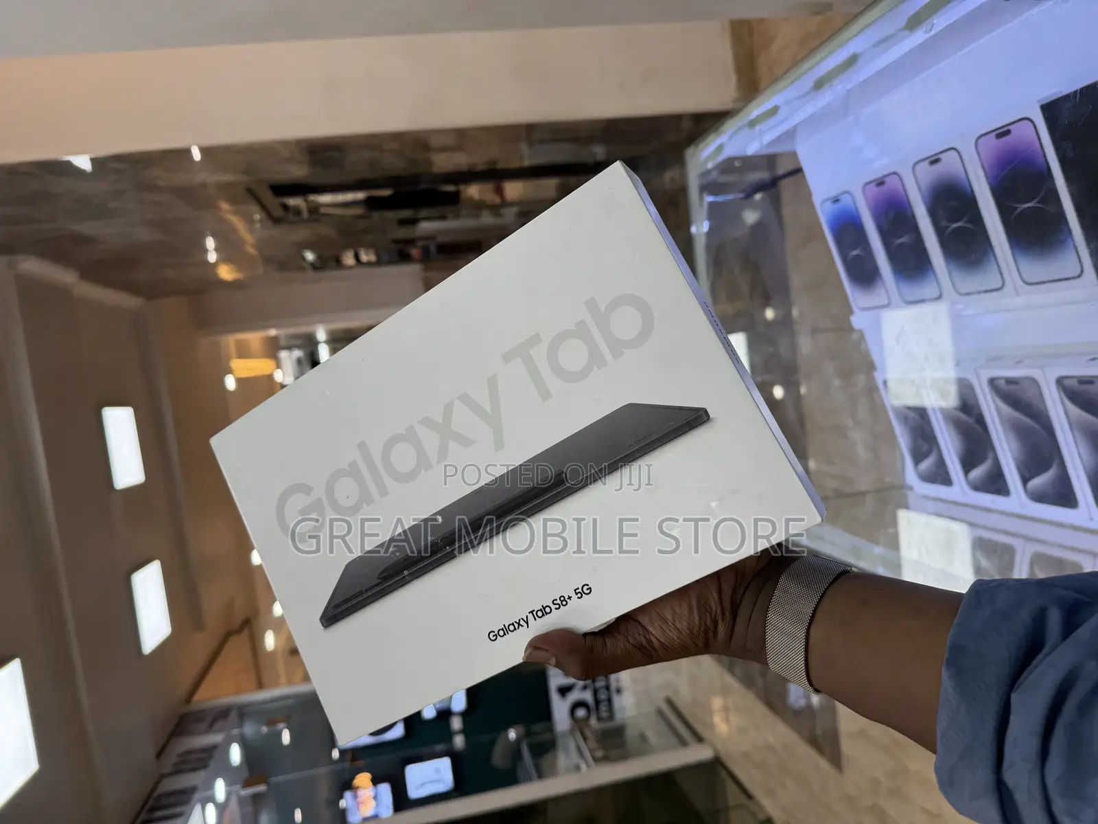 New Samsung Galaxy Tab S8+ 256 GB Black