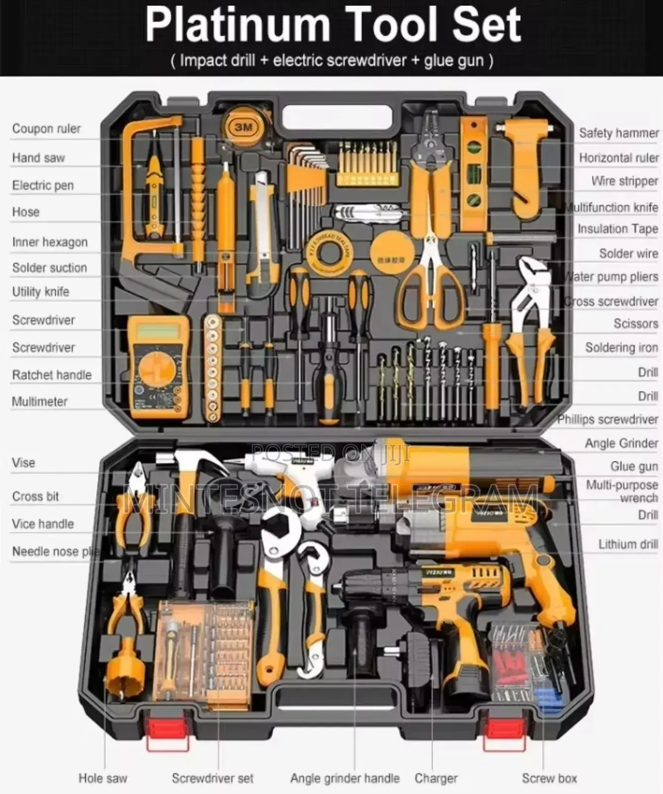 Toolset Toolbox Multifunctional Tools