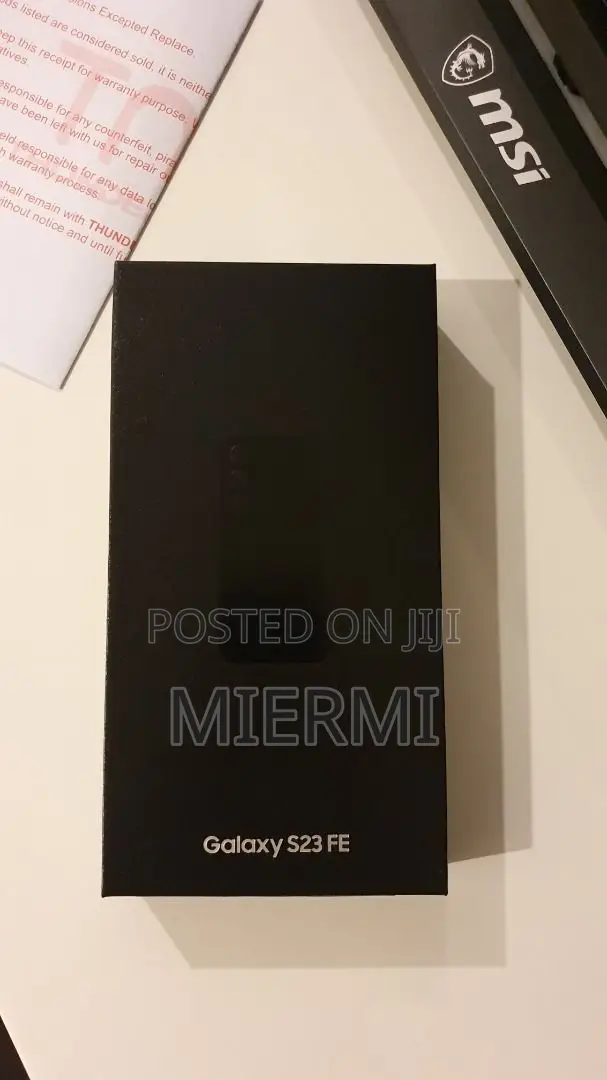 New Samsung Galaxy S23 FE 256 GB Black