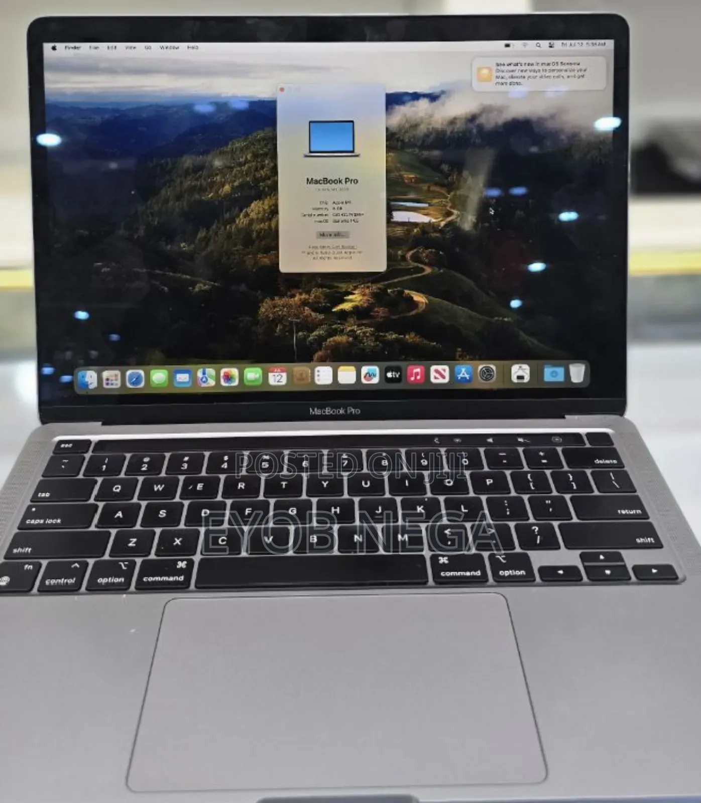 New Laptop Apple MacBook Pro M1 8GB Apple M1 SSD 512GB