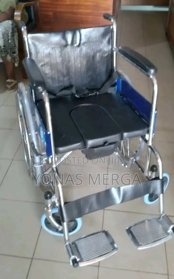 Brand New Leg Comfort Commode Wheelchair_big Wheels
