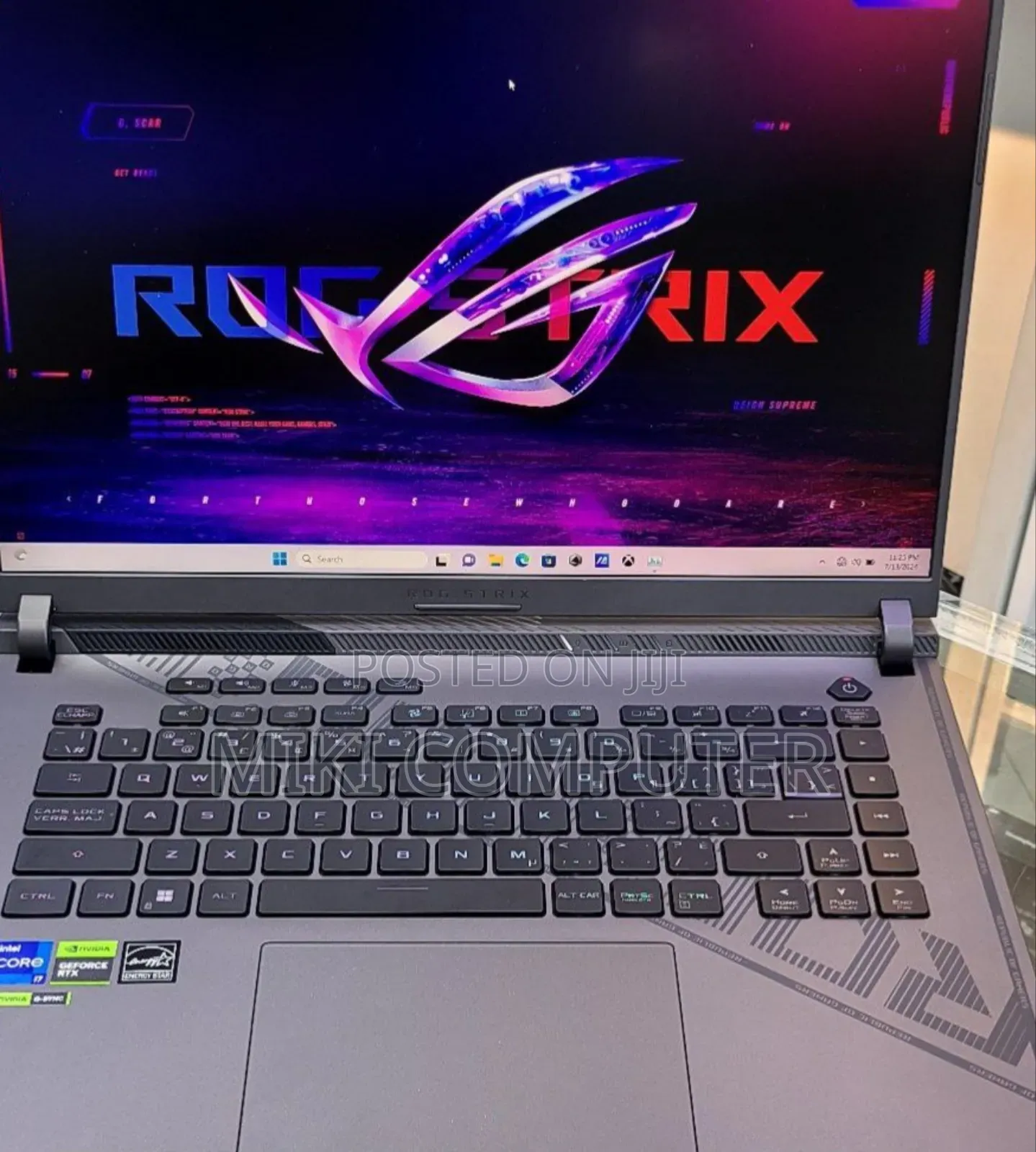New Laptop Asus ROG Strix G15 16GB Intel Core I7 SSD 512GB