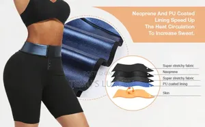 Sauna Sweat Weight Loss Shorts for Women Suit Pants Shaper