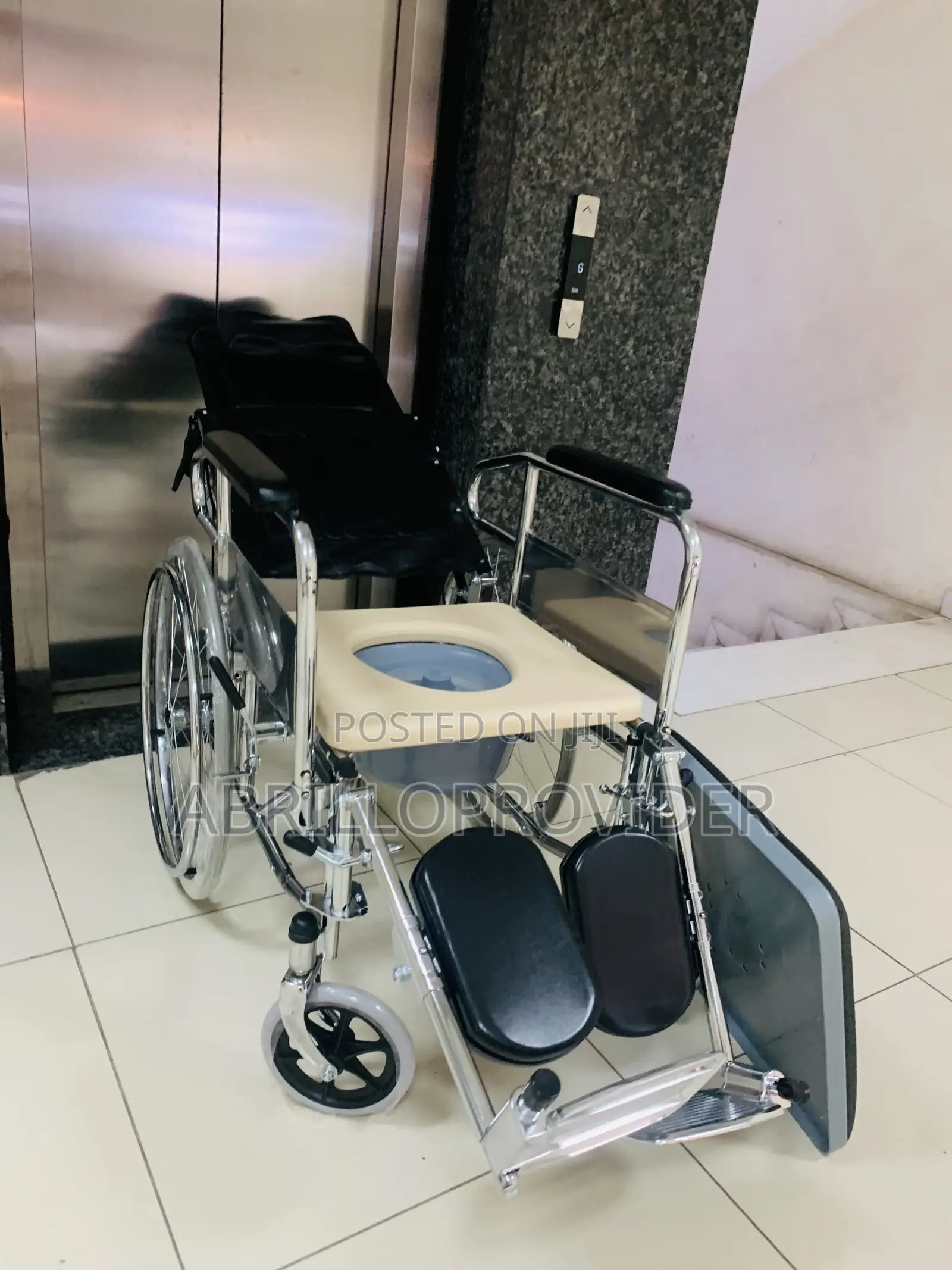 Manual Wheelchair Folding, Portable With Toilet,Wheelchair,