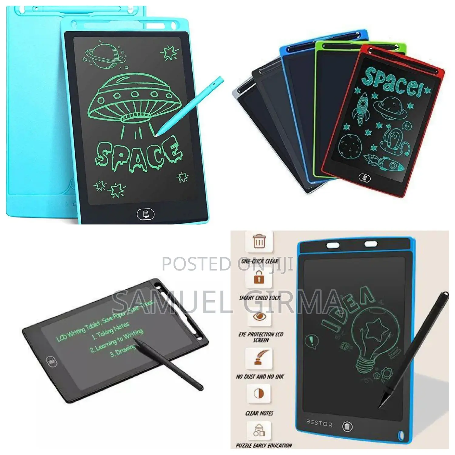 LCD Writing Tabet 
 ለሚወዱት ልጂዎ ታላቅ ስጦታ