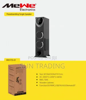 Mewe Floor Standing Single Home Theatre Speaker | FSS-01