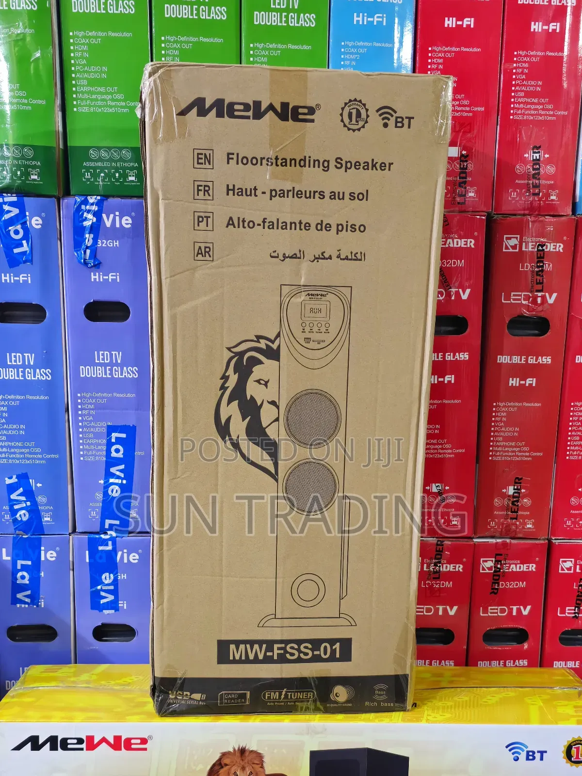 Mewe Floor Standing Single Home Theatre Speaker | FSS-01