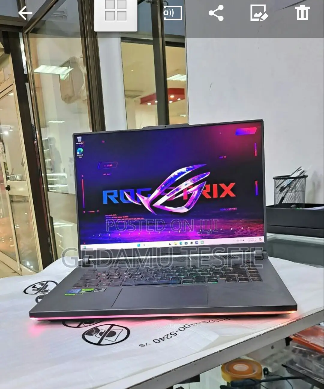 New Laptop Asus 16GB Intel Core I7 SSD 1T