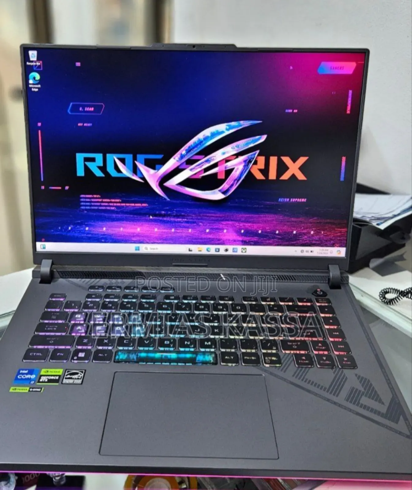 New Laptop Asus ROG Strix G16 G614 16GB Intel Core I7 SSD 1T