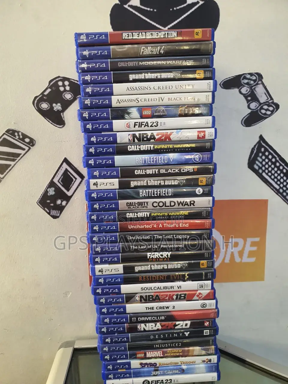 Ps 4(Playstation 4 and 5 Cd)