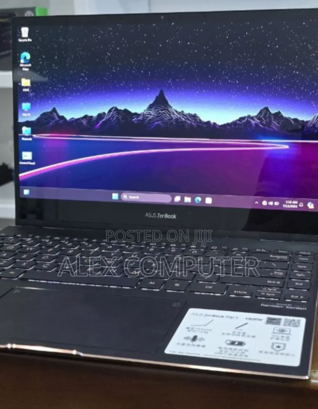 New Laptop Asus ZenBook Flip UX360UA 16GB Intel Core I7 SSD 1T