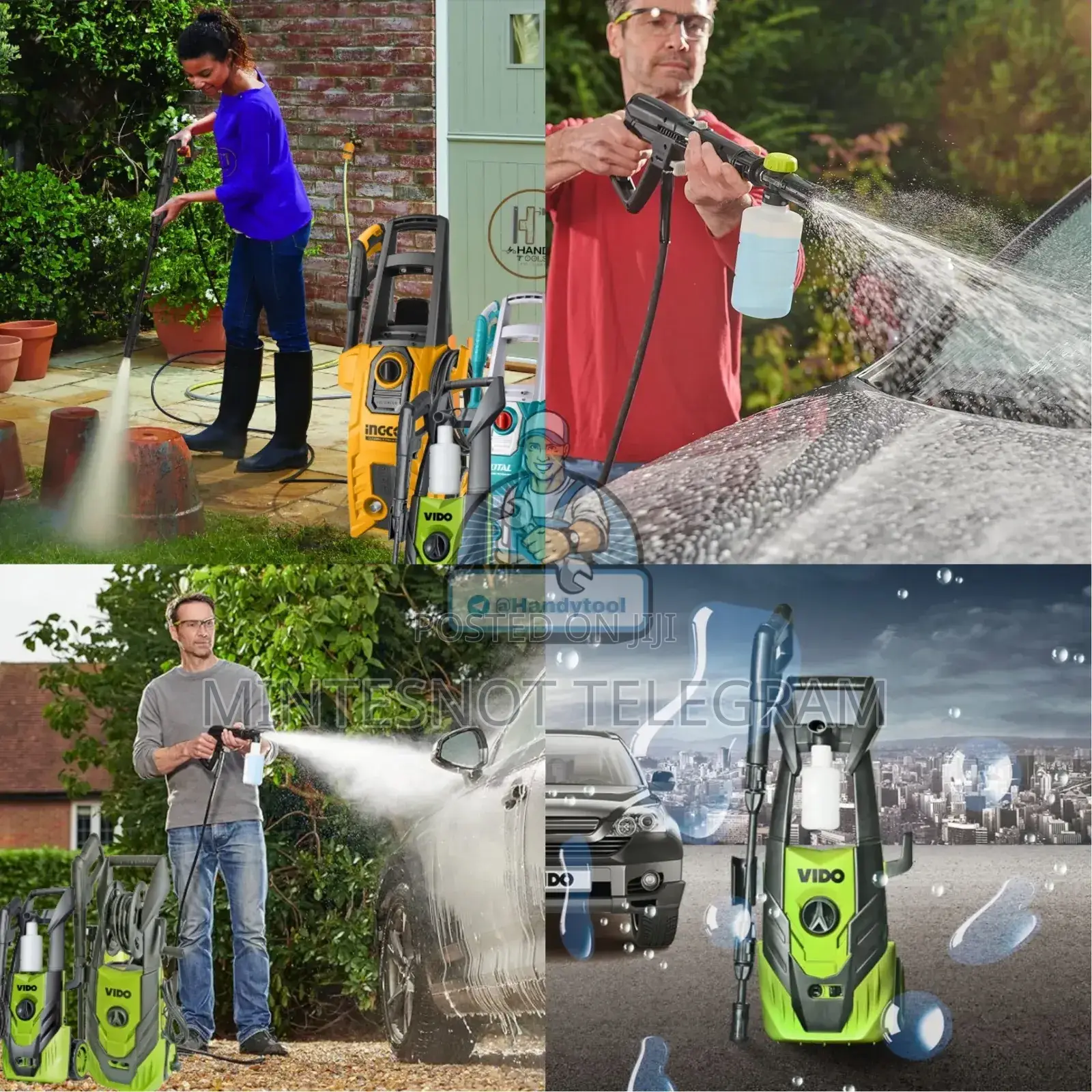 Pressure Washer የመኪና ማጠቢያ የግቢ ማጠቢያ
