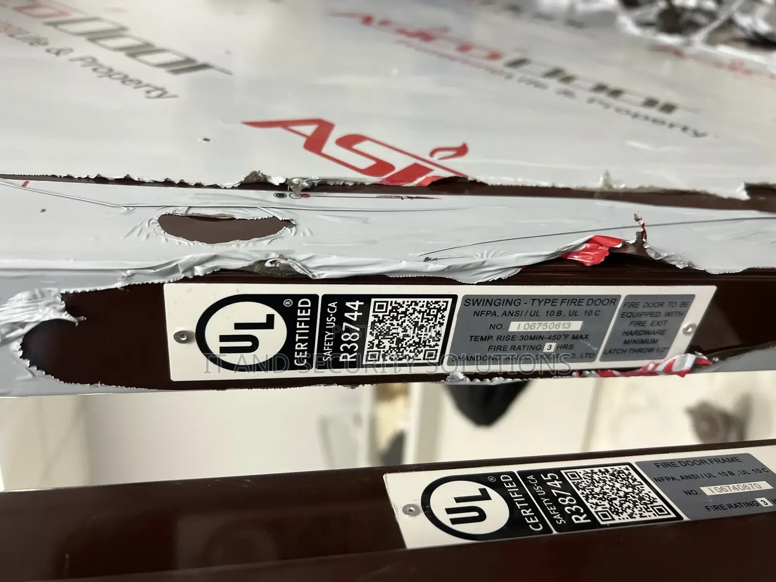 Fire Rated Doors Fire Door UL And BS Certified 60 90 120 Min