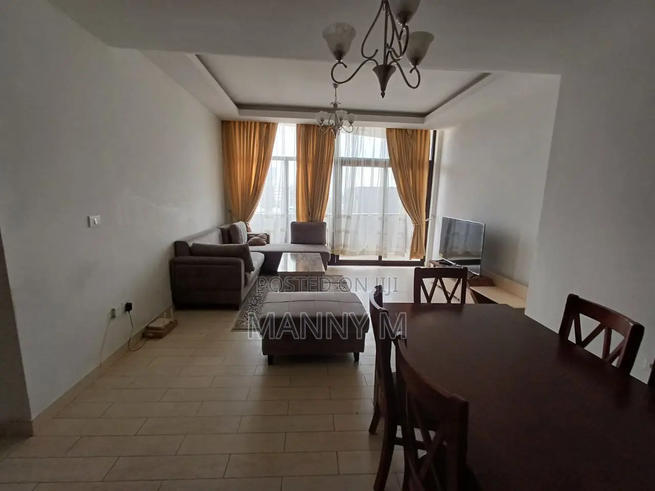 Furnished 2bdrm Apartment in Al-Sam Apartment, Bole for rent