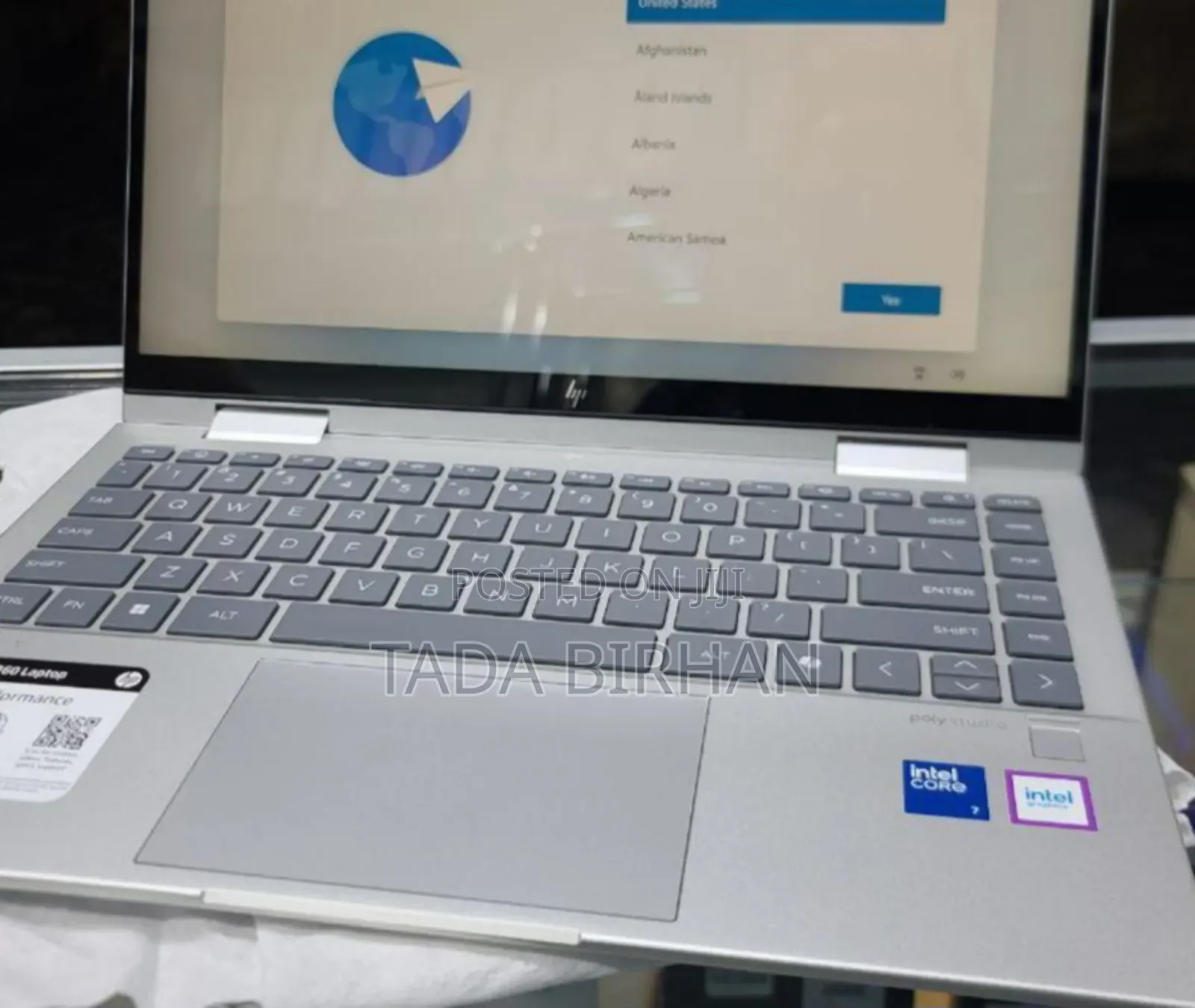 New Laptop HP Envy X360 16GB Intel Core I7 SSD 1T