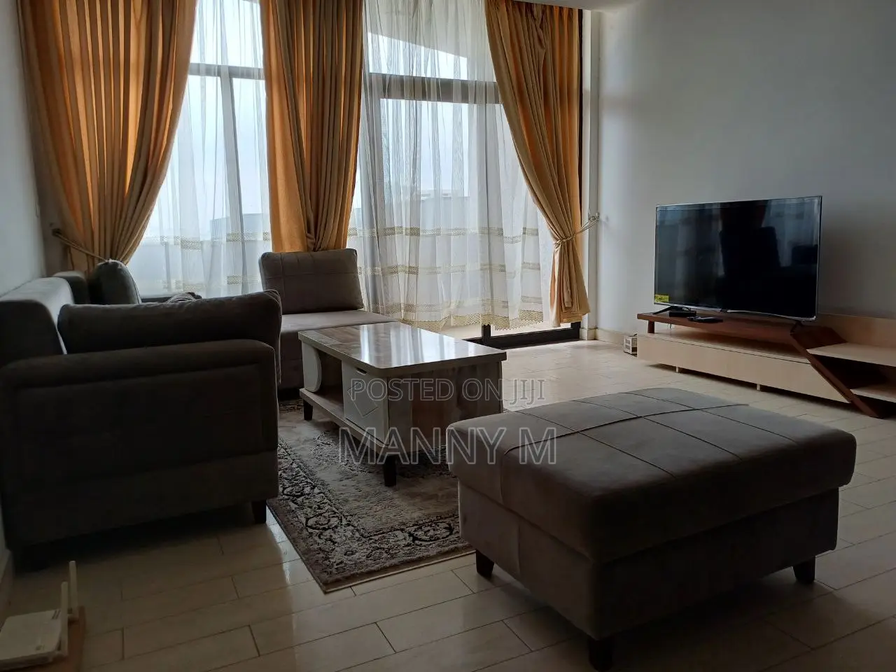 Furnished 2bdrm Apartment in Al-Sam Apartment, Bole for rent