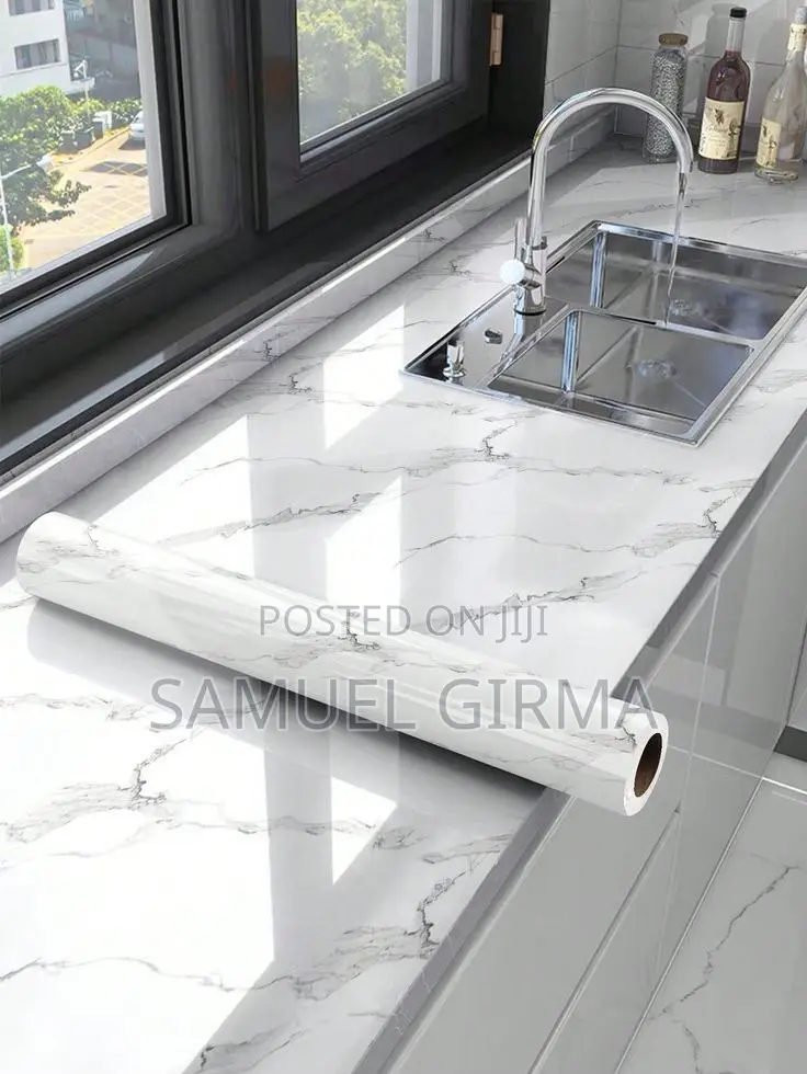  Marble Pattern Water Proof Self Adhesive Wall Sticker