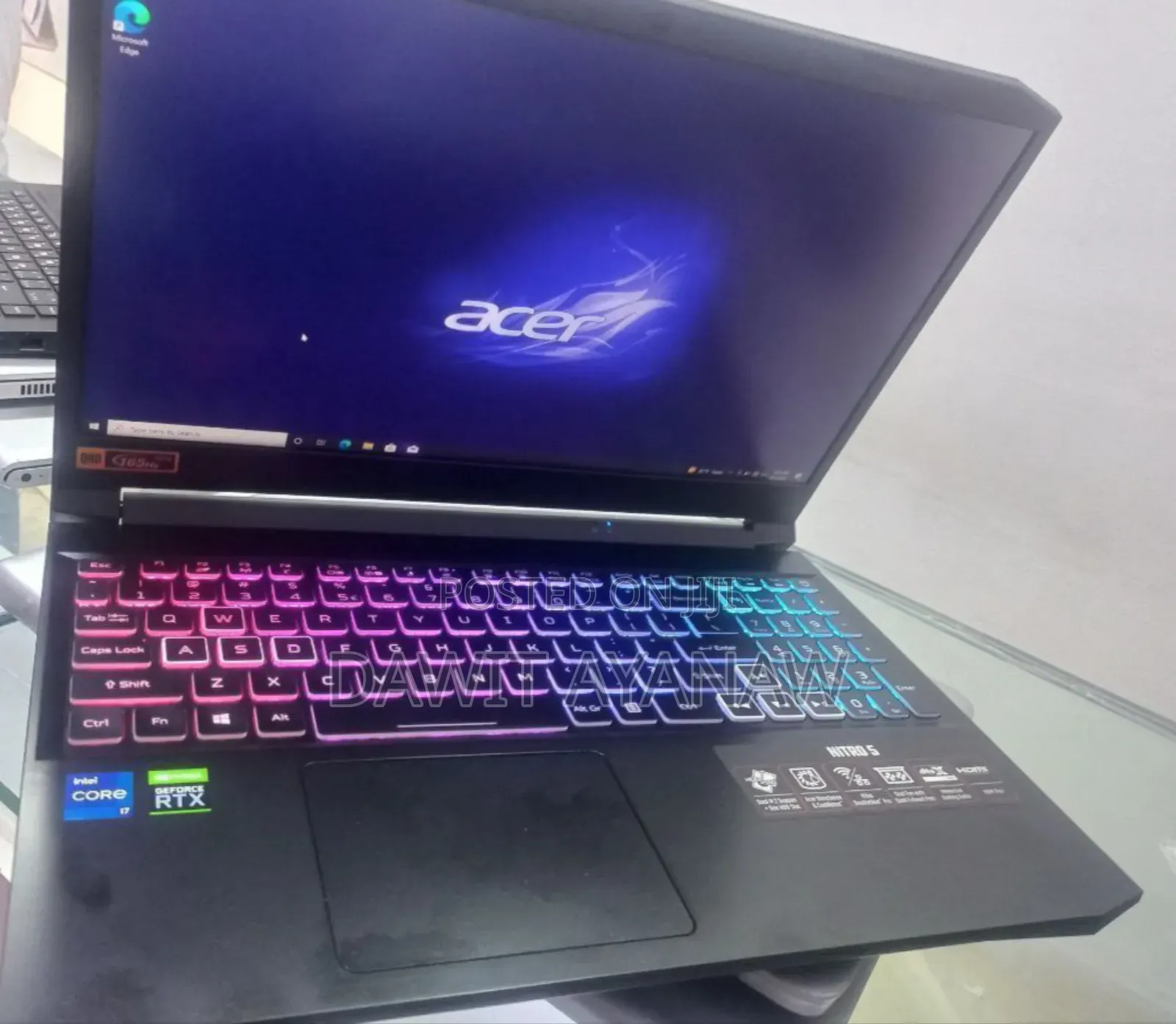 New Laptop Acer Nitro 5 16GB Intel Core I7 SSD 512GB