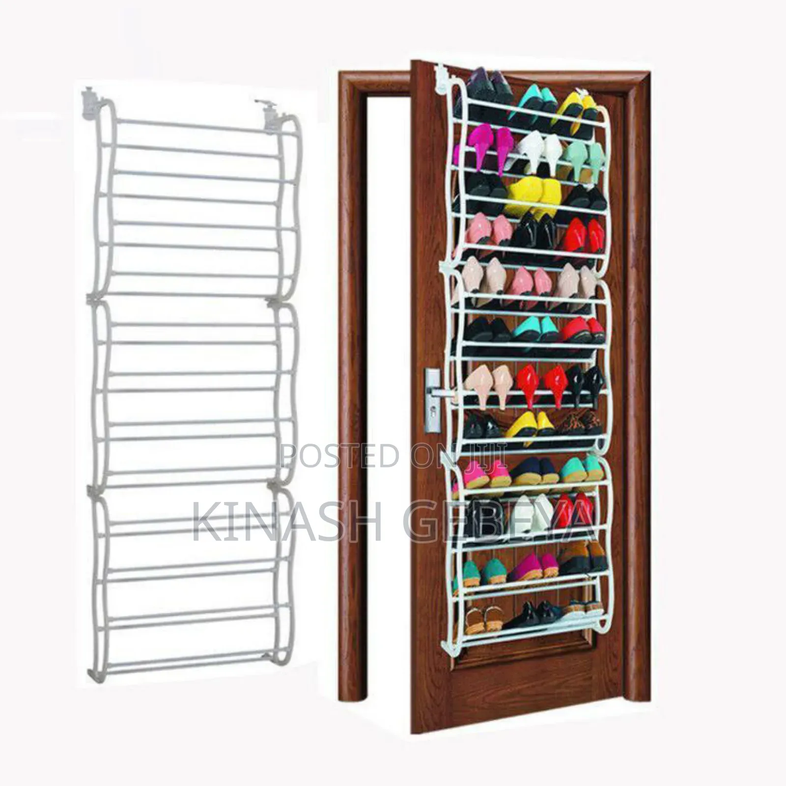36 Pair Shoe Rack(በር ላዬ ተንጠልጣዬ ጫማ መደርደሪያ)