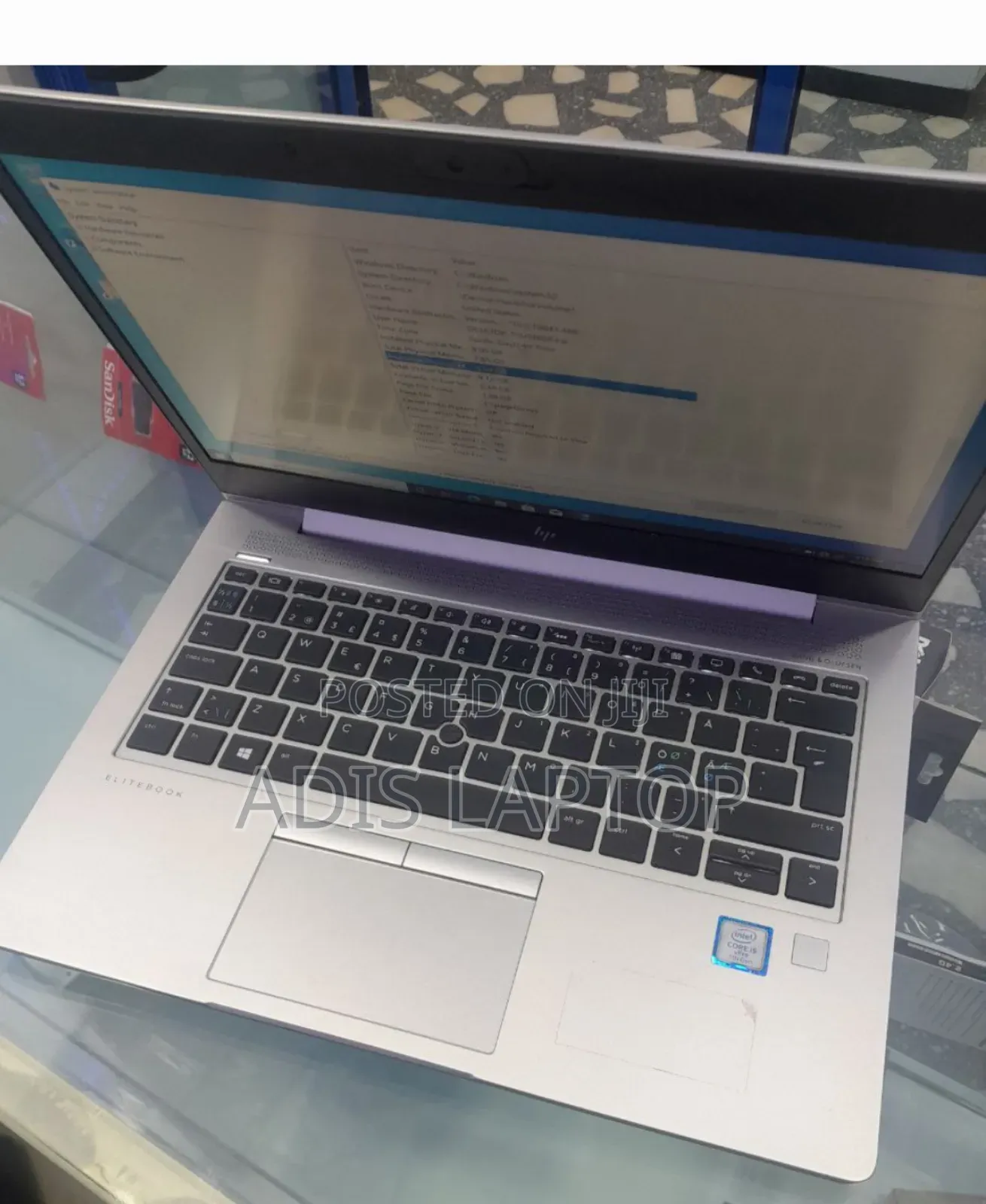 New Laptop HP EliteBook X360 1040 G5 8GB Intel Core I7 SSD 256GB