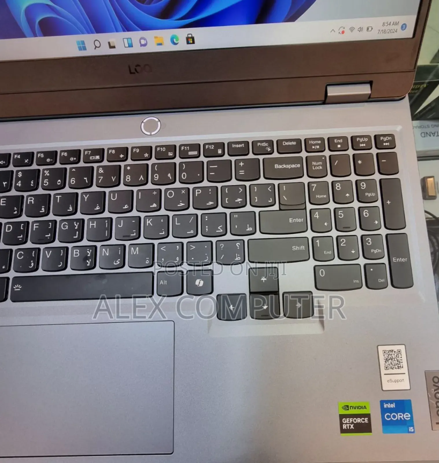 New Laptop Lenovo LOQ 15IRH8 16GB Intel Core I5 SSD 512GB