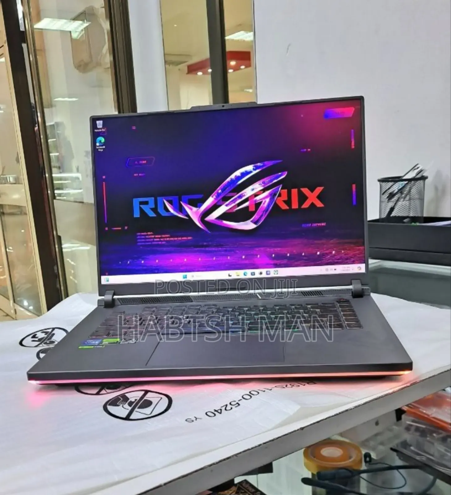 New Laptop Asus ROG Strix G15 16GB Intel Core I7 SSD 1T