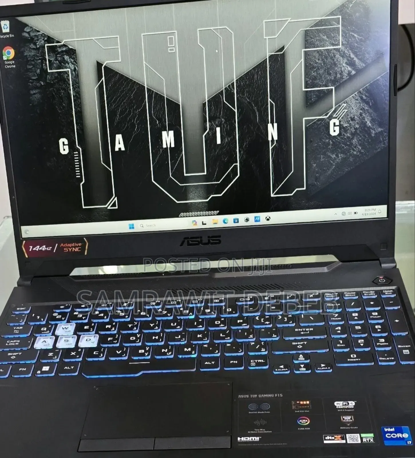 New Laptop Asus TUF Gaming A15 16GB Intel Core I7 SSD 1T