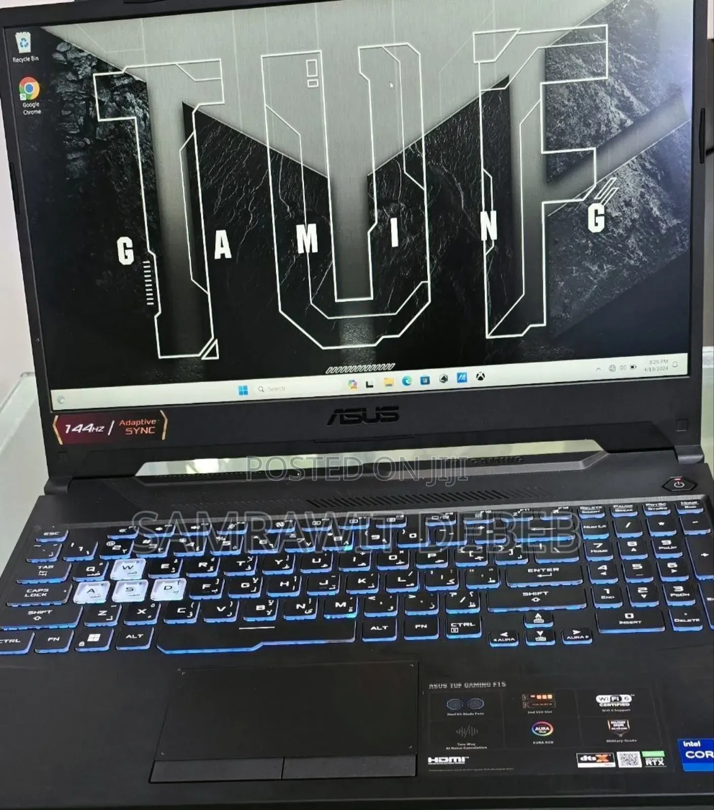 New Laptop Asus TUF Gaming A15 16GB Intel Core I7 SSD 1T