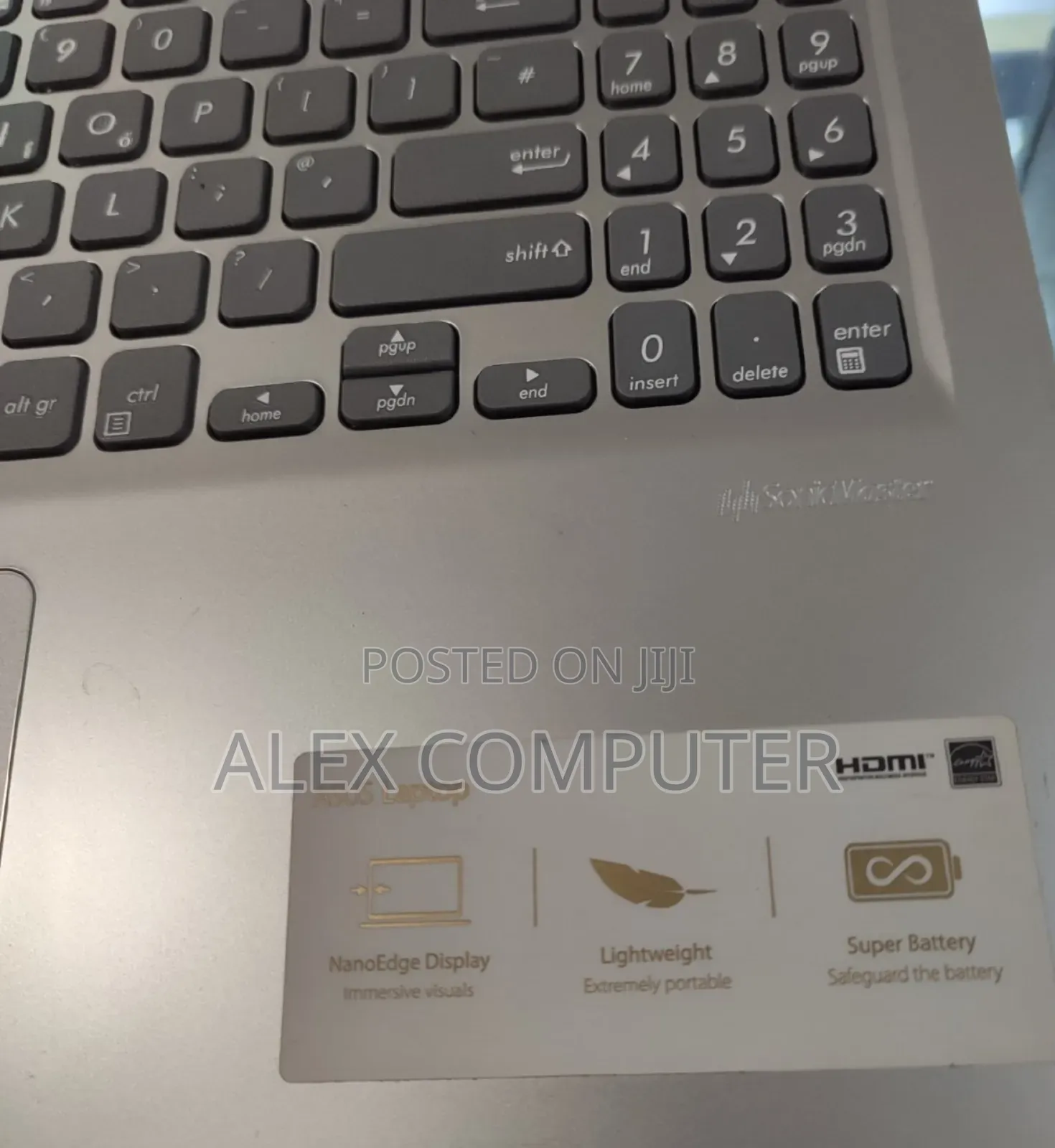 New Laptop Asus VivoBook 15 X505BA 16GB Intel Core I7 SSD 512GB