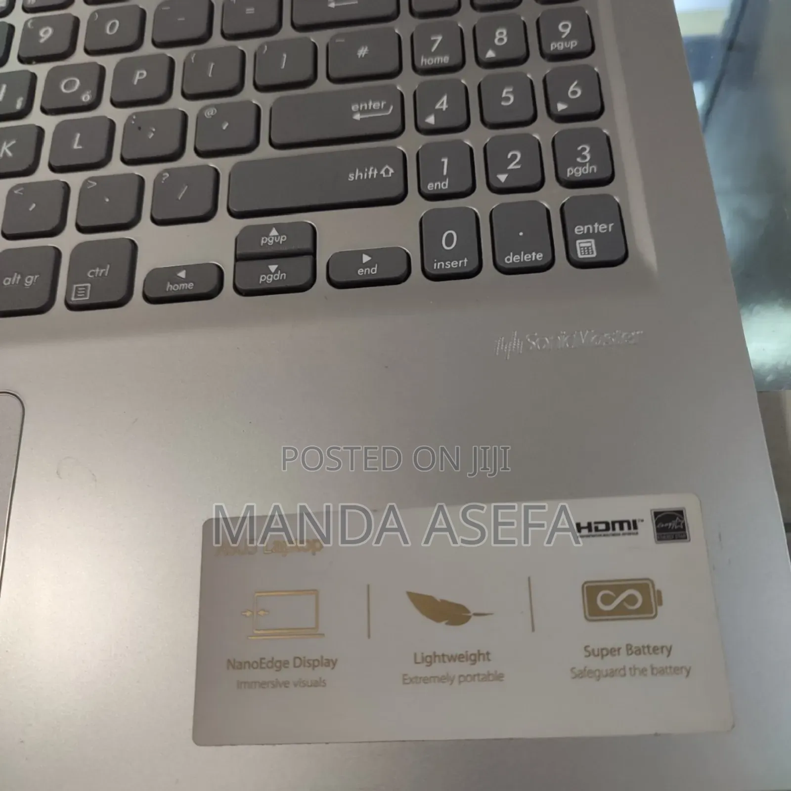 New Laptop Asus VivoBook 15 X510UQ 8GB Intel Core I7 SSD 512GB