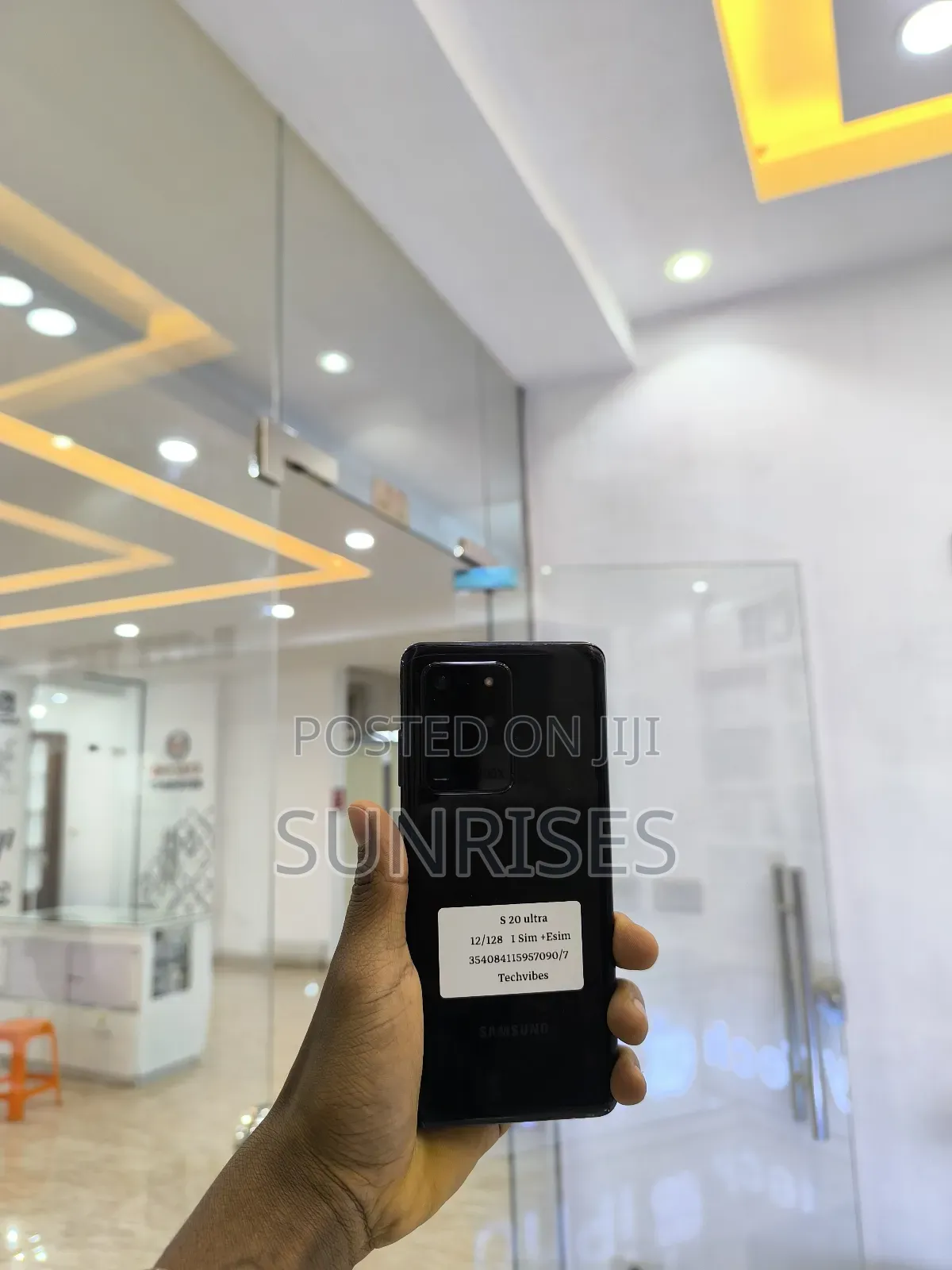 New Samsung Galaxy S20 Ultra 128 GB Black