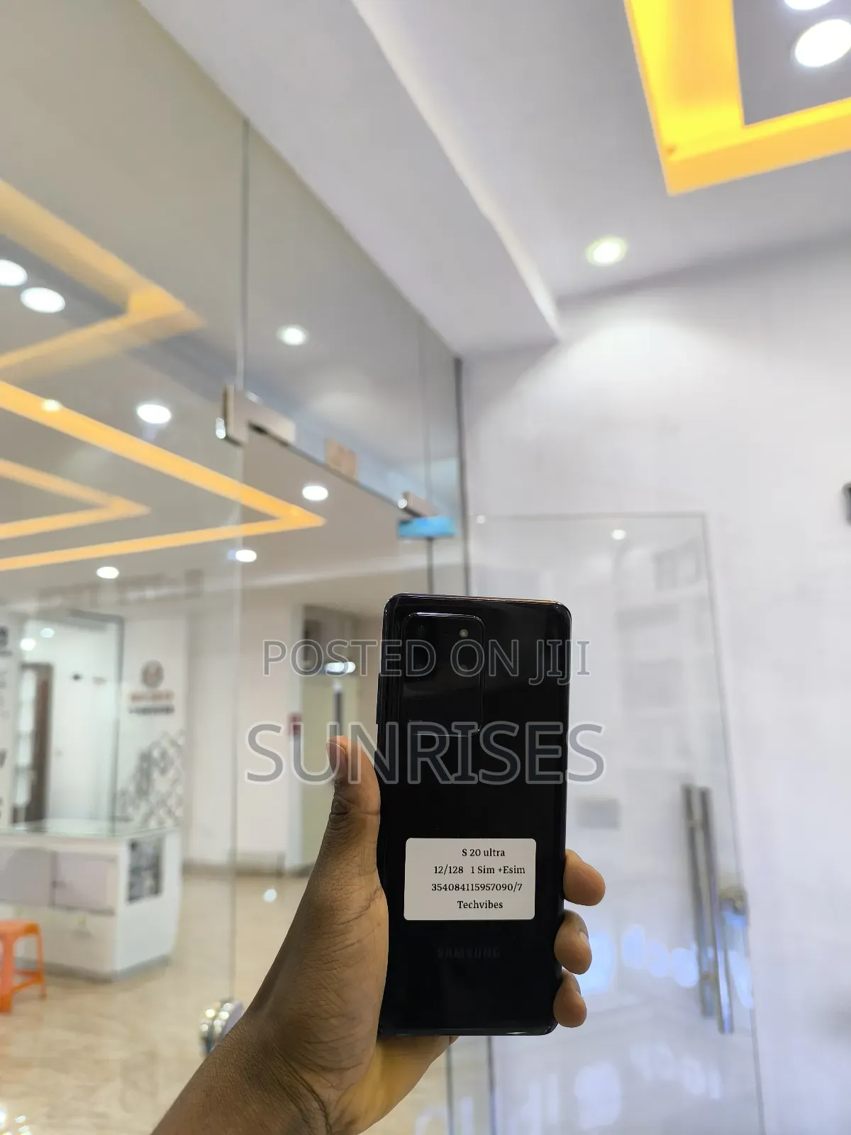 New Samsung Galaxy S20 Ultra 128 GB Black