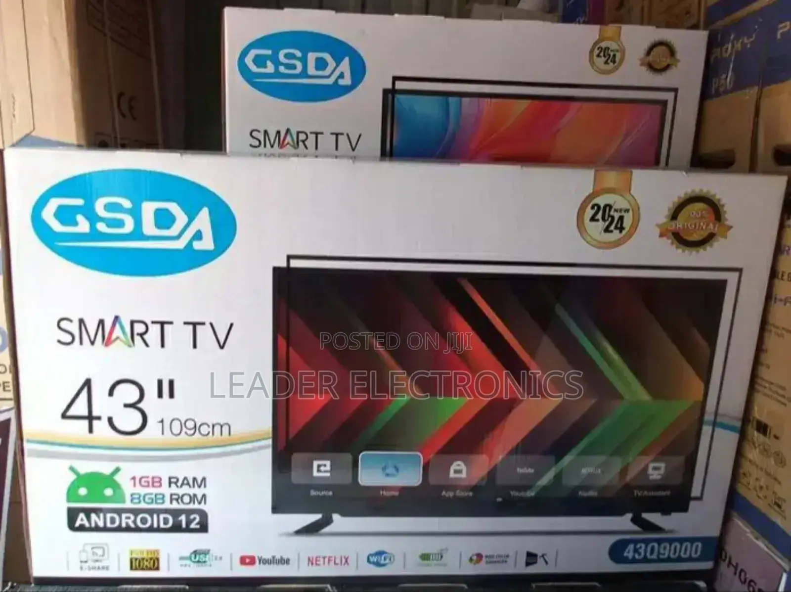 Gsda Tv 43 Inch Smart Android Tv